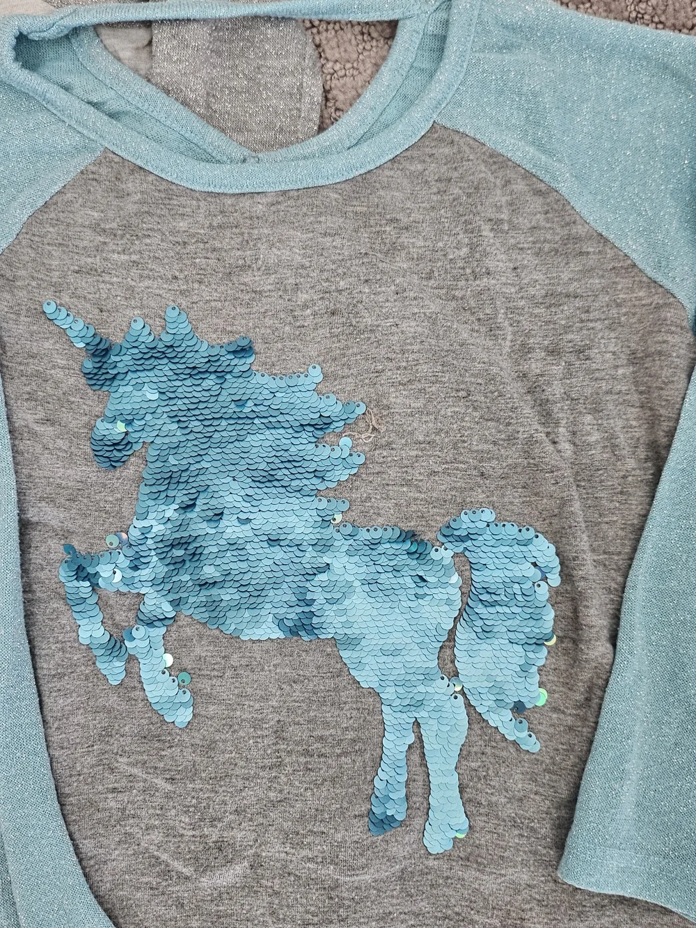 Justice Sequin Tops - 10y